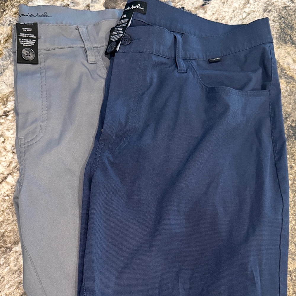 Lot of two pair—Travis Mathew Navy and Gray pants